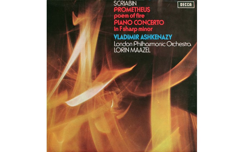 Scriabin, Vladimir Ashkenazy, London Philharmonic Orchestra*, Lorin Maazel – Prometheus - The Poem Of Fire / Piano Concerto In F Sharp Minor LP