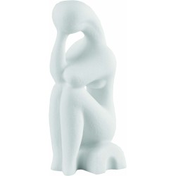 Κυκλαδικό σκεπτόμενη γυναικεία φιγούρα (Αλαβάστρινο άγαλμα 21.5εκ.)