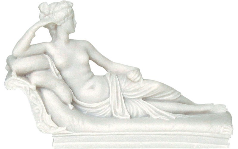 Η κυρία Παυλίνα  (Αλαβάστρινο άγαλμα 36εκ)