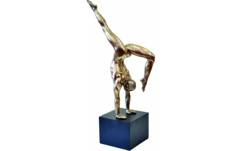 Γυμναστής σε βάση (Αγαλμα Ηλεκτρόλυσης Μπρούτζου 40x10.5x20.5εκ)