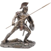 Αχιλλέας Ελληνας Μυθικός Ηρωας του Τρωικού πολέμου (Αγαλμα Ηλκτρόλυσης Μπρούντζου 22.5εκ)