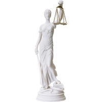 Θέμις, θεά της δικαιοσύνης (Αλαβάστρινο άγαλμα 33εκ.)