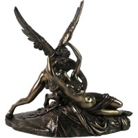 Ερως και Ψυχή (Διακοσμητικό μπρούτζινο άγαλμα 30,5cm)
