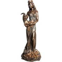 Θεά Τύχη (Διακοσμητικό μπρούτζινο άγαλμα 71cm)