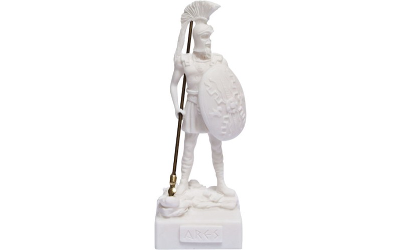 Αρης θεός του πολέμου (Αλαβάστρινο άγαλμα 17εκ.)