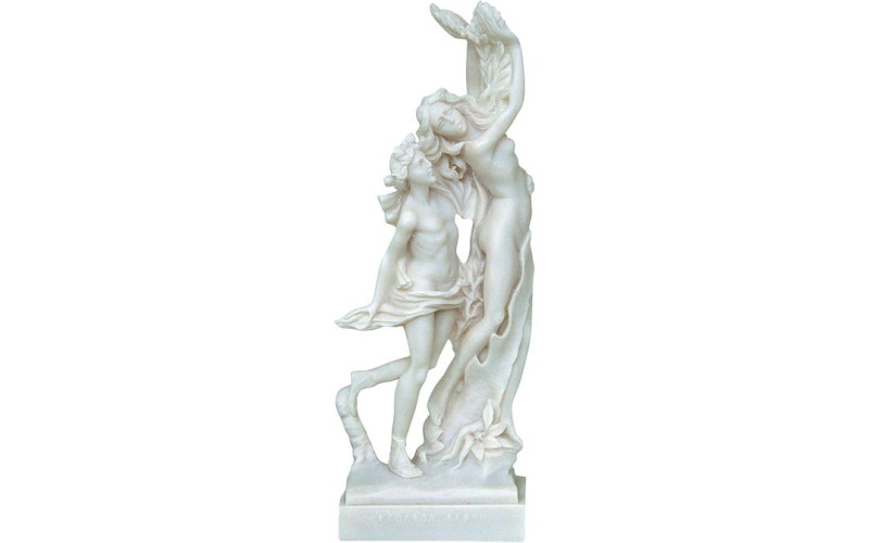 Απόλλων και Δάφνη (Αλαβάστρινο άγαλμα 27cm)