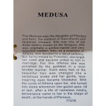 Μέδουσα: Ελληνική Μυθική Γοργόνα (Μπιζουτιέρα Ηλεκτρόλυσης Μπρούτζου 6x12x12εκ)