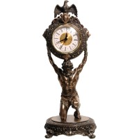 Ατλας - Ρολόι επιτραπέζιο (Αγαλμα Ηλεκτρόλυσης Μπρούτζου 39εκ)
