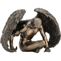 Αγγελος, γυμνός με φτερά (Αγαλμα Ηλεκτρόλυσης Μπρούτζου 20x14εκ.)