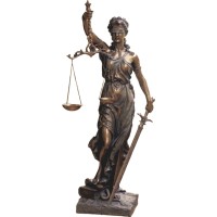 Θέμις, Θεά της δικαιοσύνης (Αγαλμα Ηλεκτρόλυσης Μπρούτζου 175εκ)