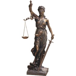 Θέμις, Θεά της δικαιοσύνης (Αγαλμα Ηλεκτρόλυσης Μπρούτζου 175εκ)