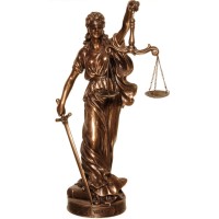 Θέμις, Θεά της δικαιοσύνης  (Μπρούζτινο Αγαλμα 60εκ)