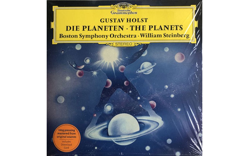 William Steinberg • Boston Symphony Orchestra – Gustav Holst, Die Planeten • The Planets LP