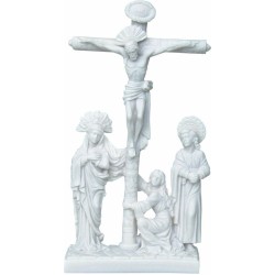 Σταύρωσις (Αλαβάστρινο άγαλμα 28εκ)