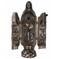 Τρίπτυχο με τον Ευαγγελισμό της Θεοτόκου (Αγαλμα Ηλεκτρόλυσης Μπρούτζου , τρίπτυχο 28.5x9.5 εκ.)