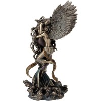 Ανέφικτη Αγάπη, Γοργόνα & Αγγελος (Αγαλμα Ηλεκτρόλυσης Μπρούτζου 30.5εκ)