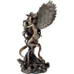 Ανέφικτη Αγάπη, Γοργόνα & Αγγελος (Αγαλμα Ηλεκτρόλυσης Μπρούτζου 30.5εκ)