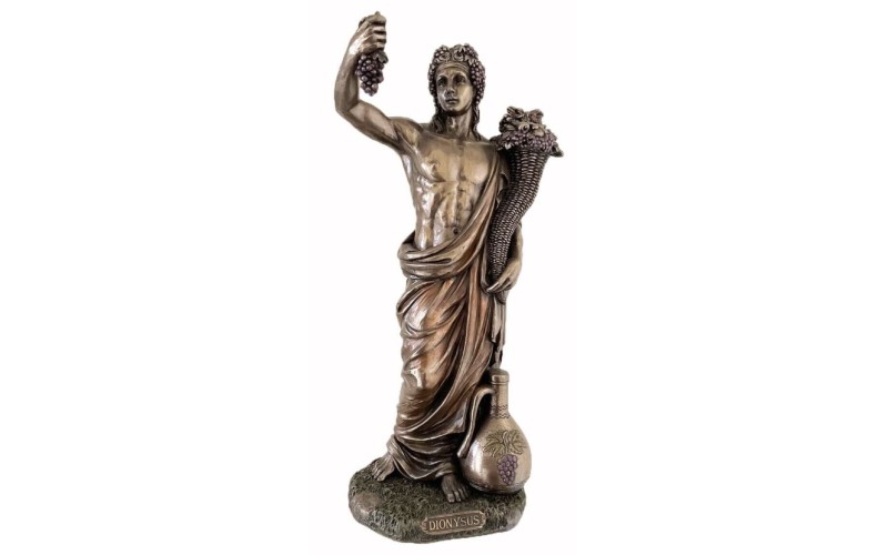 Διόνυσος ο Θεός του κρασιού (Αγαλμα Ηλέκτρόλυσης Μπρούτζου 34εκ)