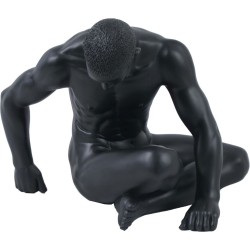 Γυμνός άνδρας σε στάση γιόγκα ( Αγαλμα Ηλεκτρόλυσης Μπρούτζου 20.5εκ.)